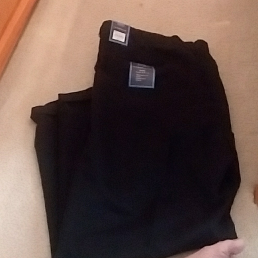 NAVY 42X30 pants cuffed hem NEW 42